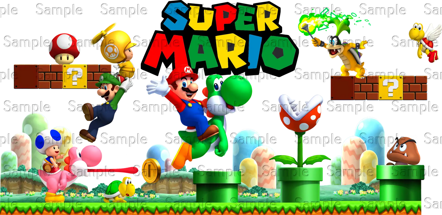 UV Wrap transfer for 16-oz Libbey glass cups, DIY wrapping, UV DTF transfer Wrap