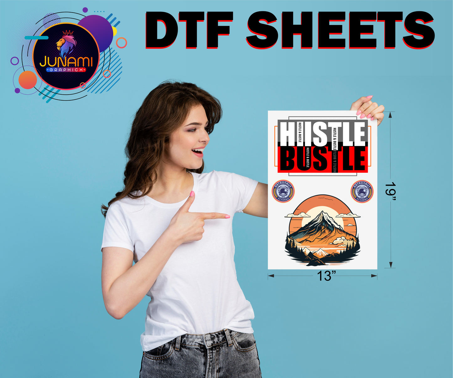 DTF Single Sheets