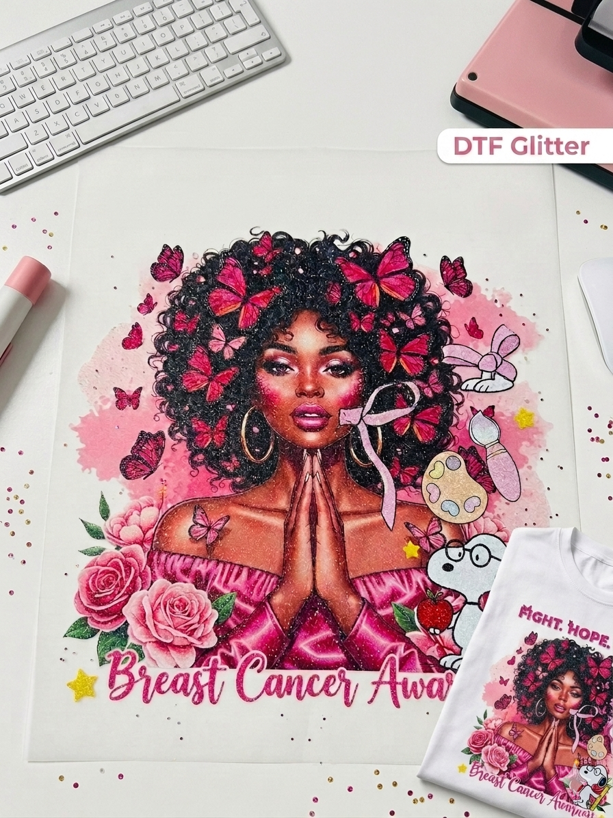 DTF Glitter